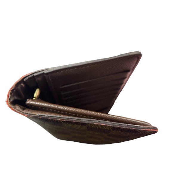 AUTHENTIC LOUIS VUITTON DAMIER PORTE BRAZZA LONG WALLET - Picture 13 of 16